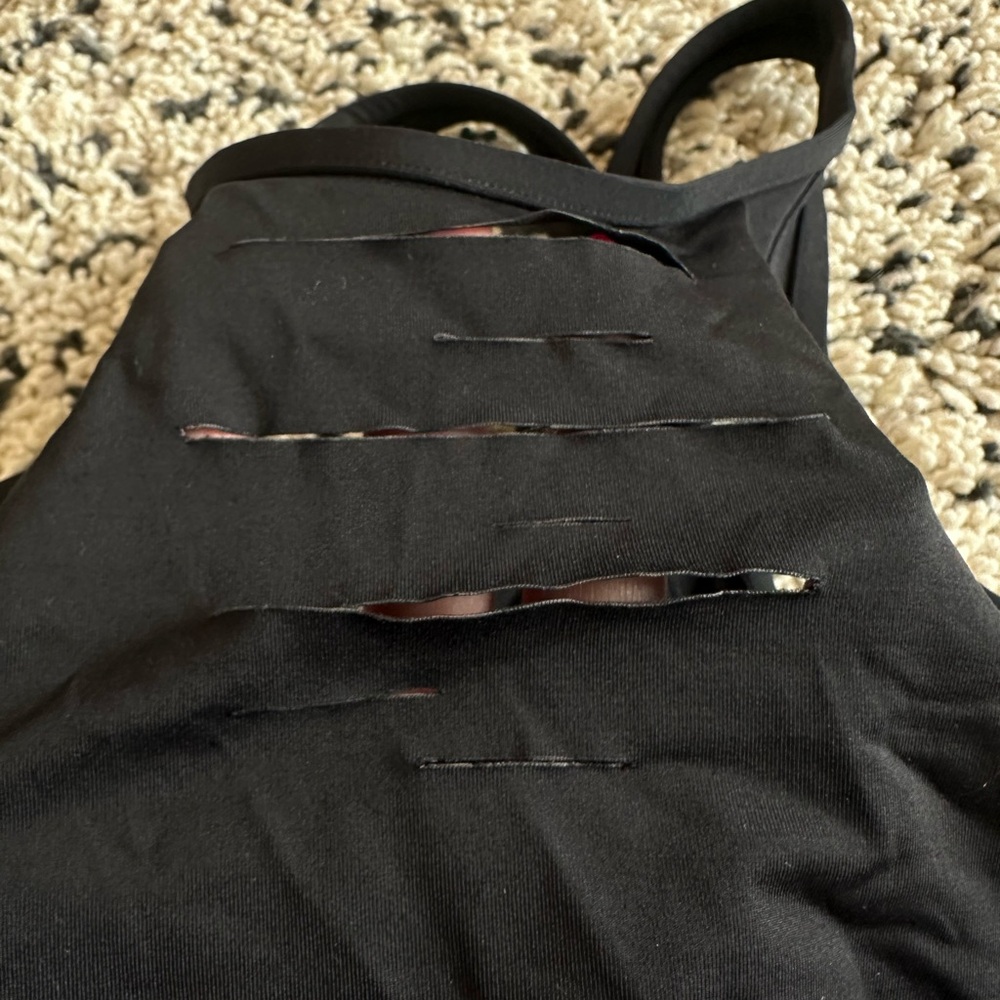 PINK Victoria's Secret Black Tank Top